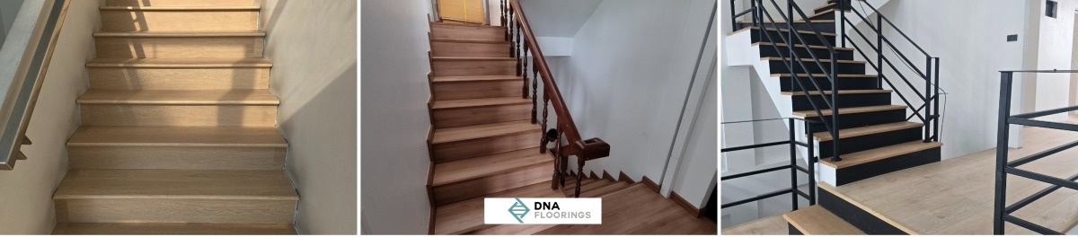 รับติดตั้งพื้นขั้นบันได 1